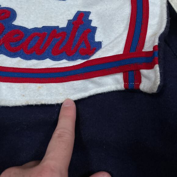 VTG 70s (?) Fab-Knit Cheerleader Varsity Jacket Southern Sweethearts Riverside - Picture 11 of 15